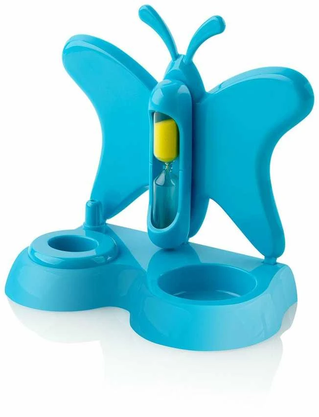 ETA | Dantų šepetėlis su water cup and holder | Sonetic ETA129490080 | Baterija operated | For kids | Šepetėlių skaičius galvutės įeina 2 | Number of teeth brushing modes 2 | Mėlyna