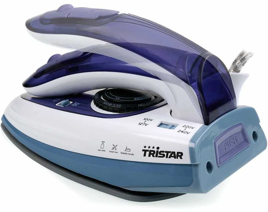 Tristar | Travel Garų lygintuvas | ST-8152 | Garų lygintuvas | 1000 W | Vanduo tank capacity 60 ml | Continuous steam 15 g/min | Mėlyna