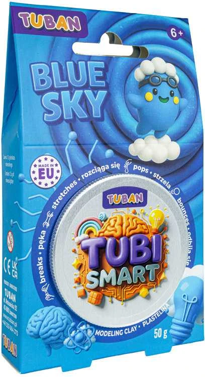 Tuban Tubi Smart - Modeliavimo masė - Mėlynas dangus (50 g)