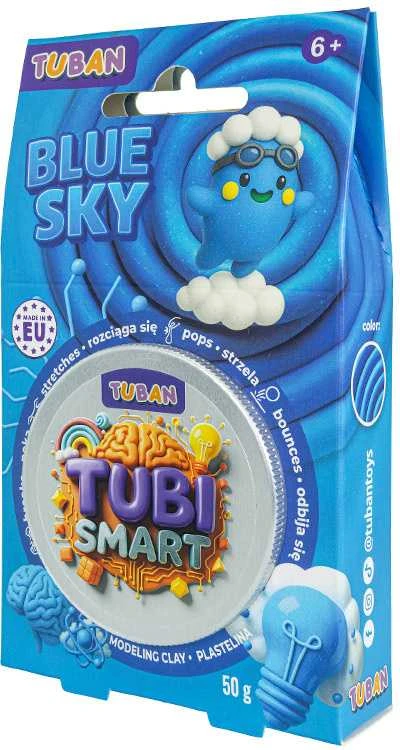 Tuban Tubi Smart - Modeliavimo masė - Mėlynas dangus (50 g)