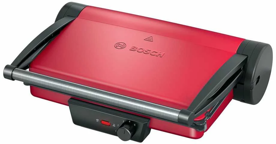 Elektrinis grilius Bosch TCG4104, 2000W, Raudonos spalvos