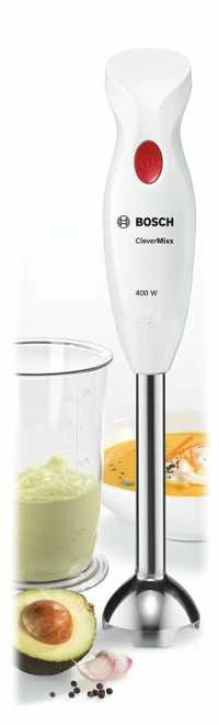 Plakiklis Bosch MSM24100 Rankinis trintuvas, CleverMixx, 400 W, Baltas, giliai raudona