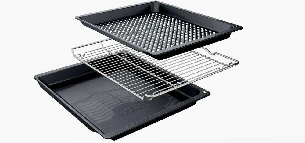 Bosch HBA272BB3 Serija 4, Įmontuojamoji orkaitė, 60 x 60 cm, Juodas