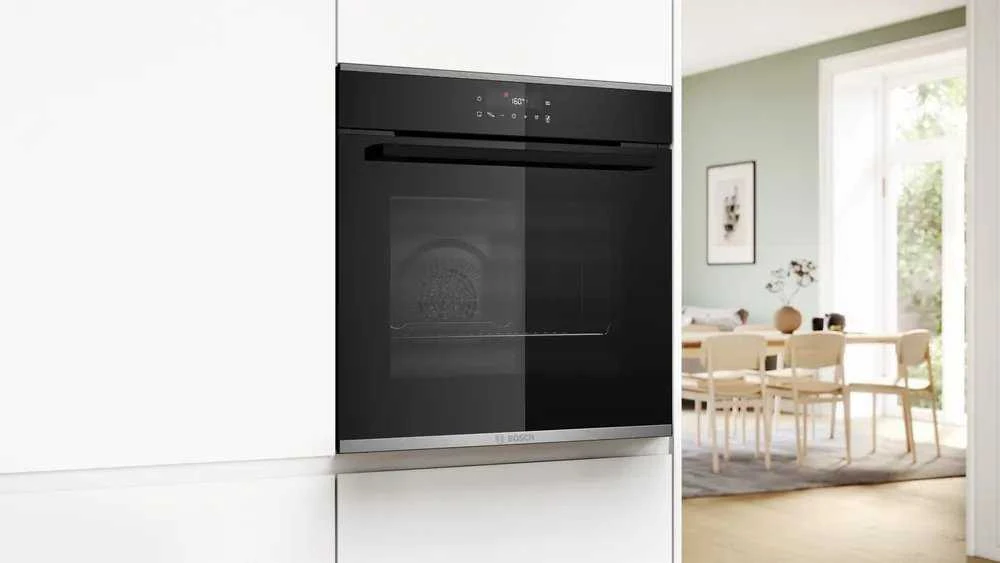 Bosch HBA272BB3 Serija 4, Įmontuojamoji orkaitė, 60 x 60 cm, Juodas