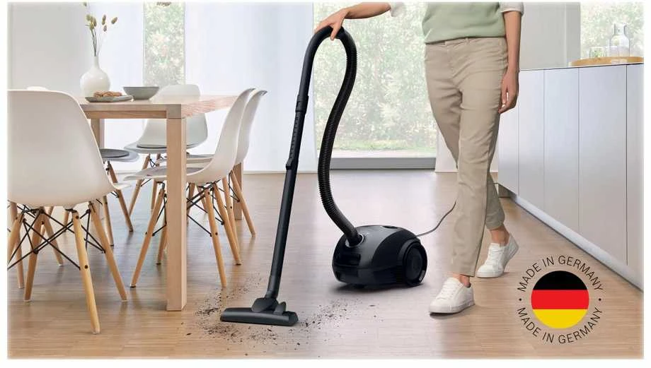 Bosch Dulkių siurblys su maišeliu, Juodos spalvos (BGBS2LB1)