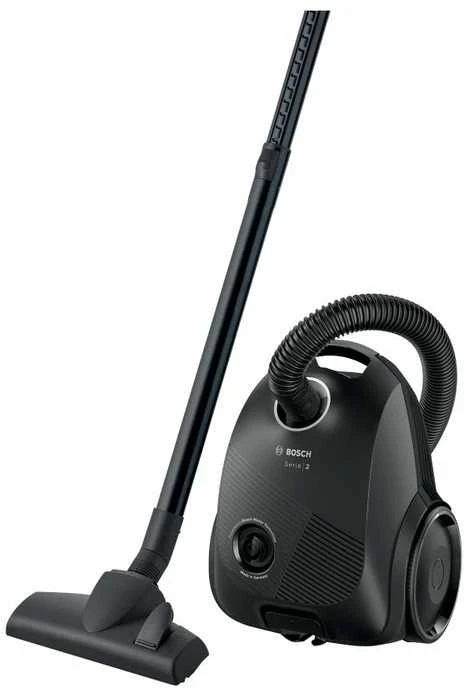 Bosch Dulkių siurblys su maišeliu, Juodos spalvos (BGBS2LB1)