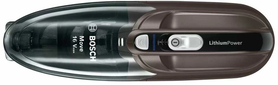 Įkraunamasis dulkių siurblys Bosch BHN16L Move Lithium 16Vmax, Pilkos spalvos