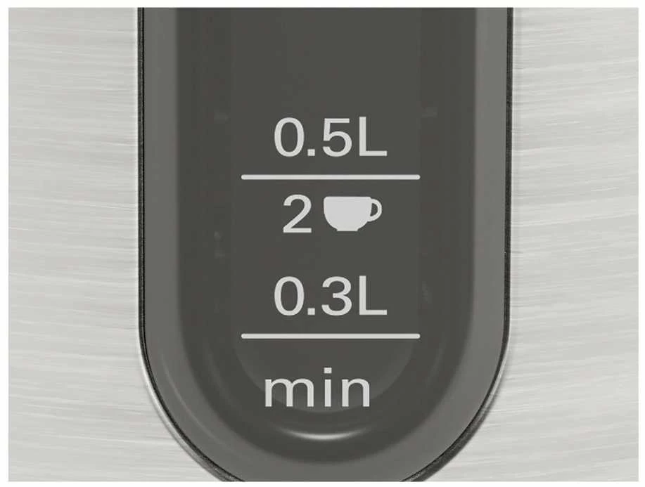 Virdulys Bosch DesignLine TWK4P440, nerūdijančio plieno
