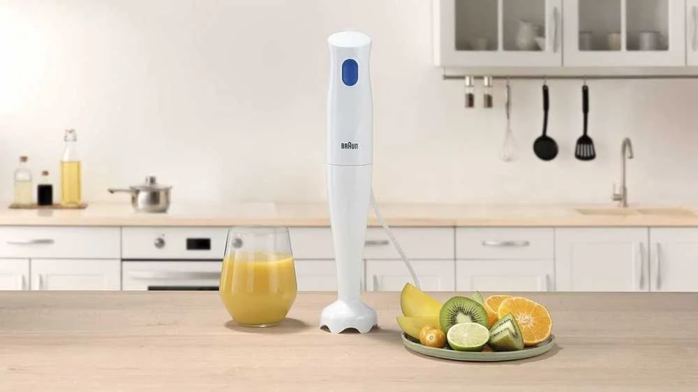 Plakiklis Braun | MQ10.000PWH MultiQuick 1 | Hand Maišytuvas | 450 W | Baltas