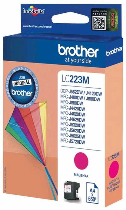 Brother LC-223M | Rašalo kasetė | Magenta