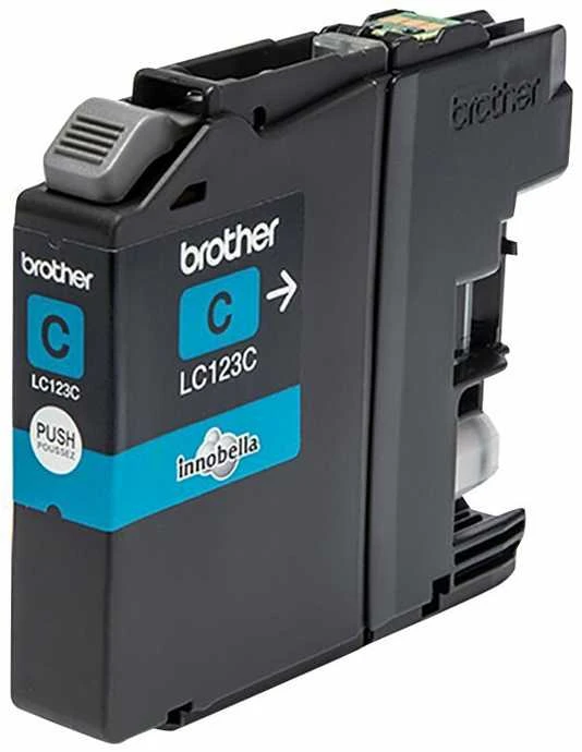 Brother LC123C | Rašalo kasetė | Žydra spalva (Nemokamas pristatymas)
