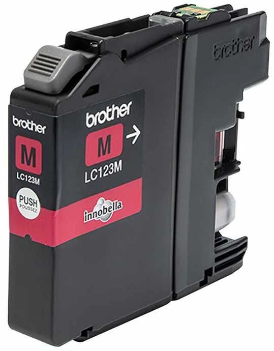 Brother LC123M | Rašalo kasetė | Magenta