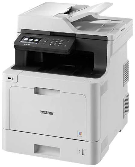 BROTHER DCP-L8410CDW spalvotas lazerinis daugiafunkcis spausdintuvas, automatinis dokumentų tiektuvas (ADT), dvipusis spausdinimas, 1 GB LAN, WIFI, 31 psl./min.