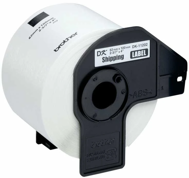 Brother Brolis | DK-11202 Siuntimo etiketės | Baltas | DK | 62mm x 100mm