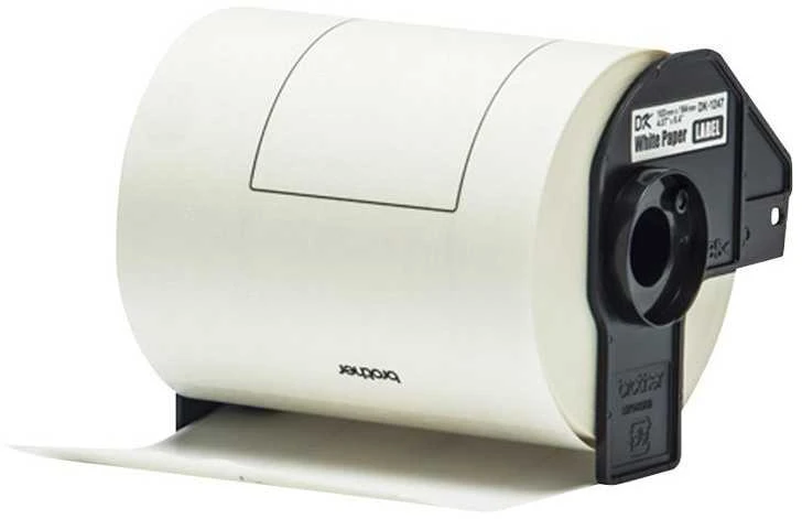 Brother | DK-11247 | Juodas on Baltas | 180 labels per roll | 10.3 x 16.4 cm