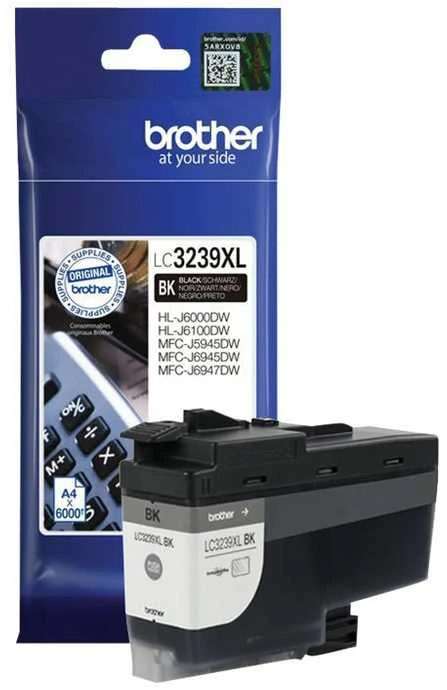 BROTHER LC3239XLBK TONER HIGH Juodas 6000