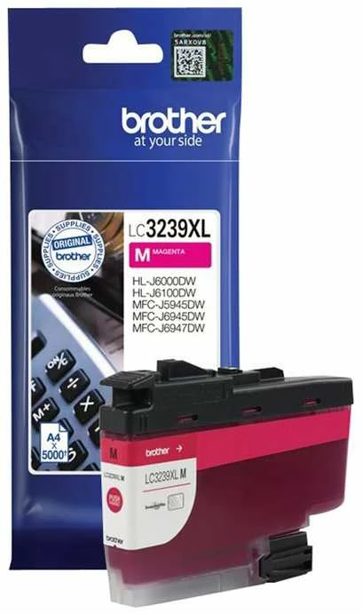 BROTHER LC3239XLM TONERIS HIGH MAGENTA 5000