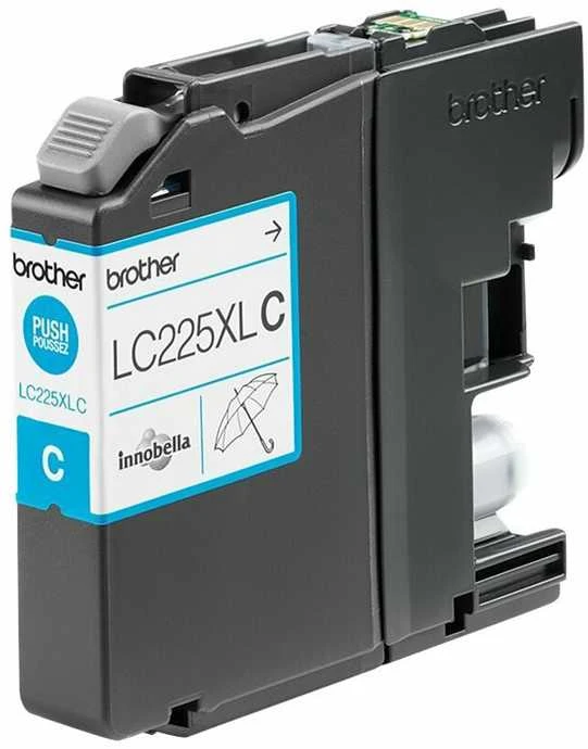 Brother LC-225XLC | Rašalo kasetė | Žydra spalva