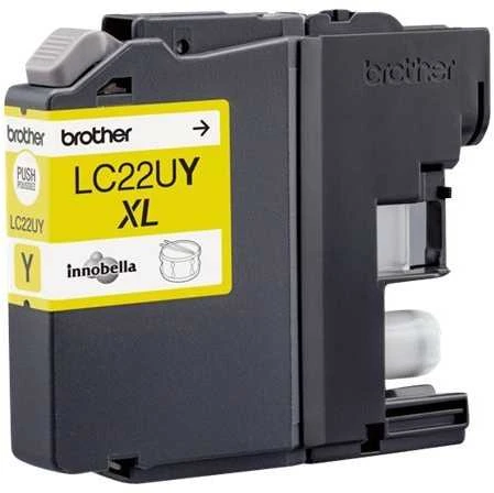 Brother Brolis LC-22UY | Rašalo kasetė | Geltona