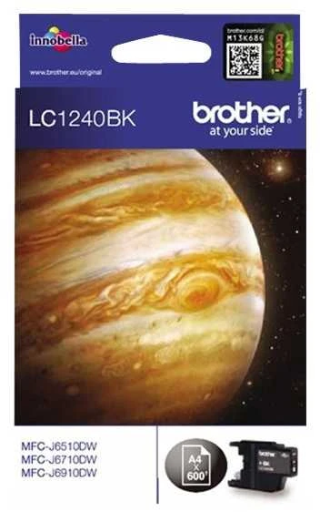 Brother Brolis LC1240BK | Rašalo kasetė | Juodas