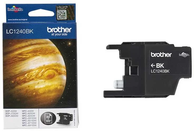 Brother Brolis LC1240BK | Rašalo kasetė | Juodas