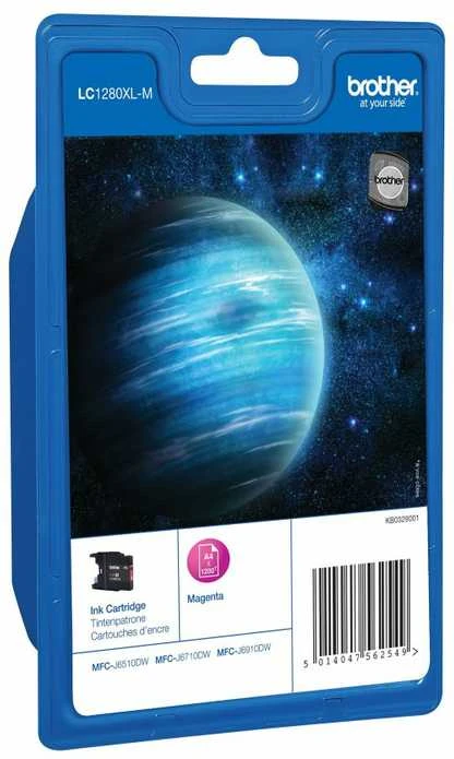 Brother LC1280XLM | Rašalo kasetė | Magenta