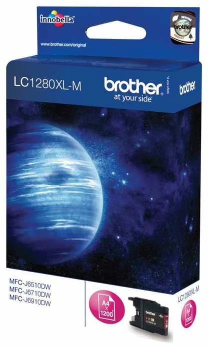 Brother LC1280XLM | Rašalo kasetė | Magenta