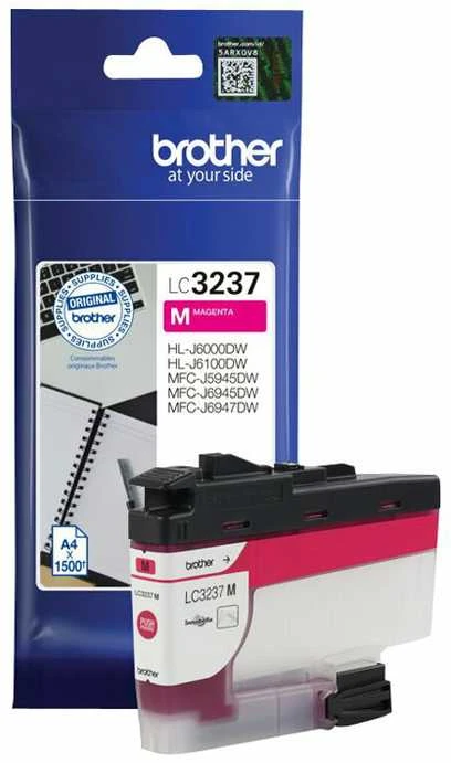 BROTHER LC3237M TONERIS MAGENTA 1500