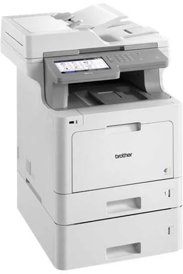 Spausdintuvas BROTHER MFC-L9570CDW SPALVOTAS LAZERINIS AIO SIUZINYNAS, ADF, DVIPUSIS spausdinimas, LAN-1GBE, WIFI, NFC, 1GB, 31 P./MIN.
