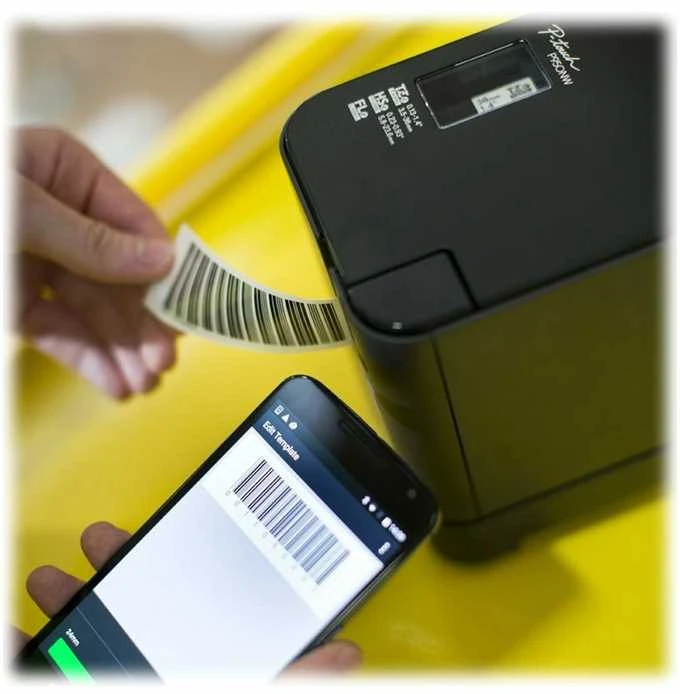 BROTHER PT-950NW LABEL THERMO Spausdintuvas PORTABLE, USB, LAN, WIFI
