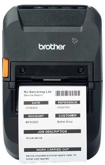 Brother RJ-3230BL | Mono | Thermal | Label Spausdintuvas | Juodas