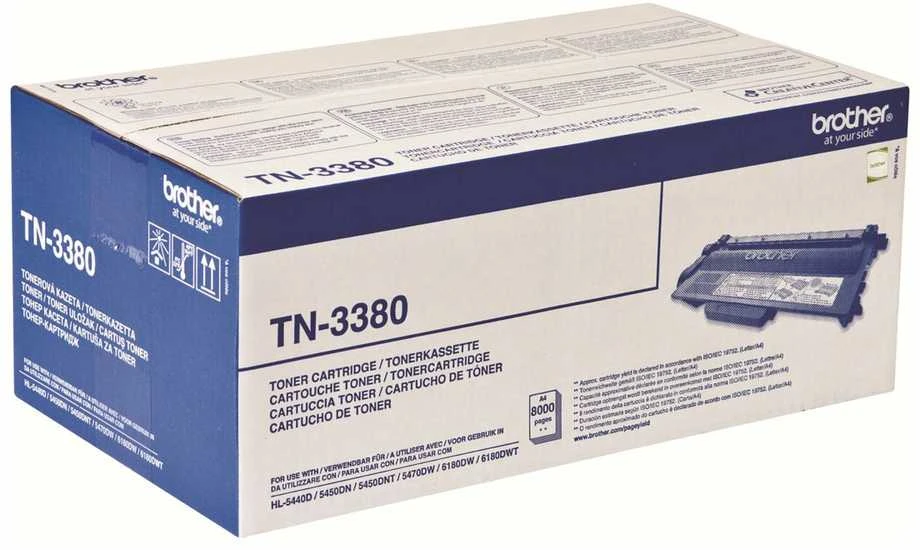 Brother TN-3380 | Toneris Cartridge | Juodas