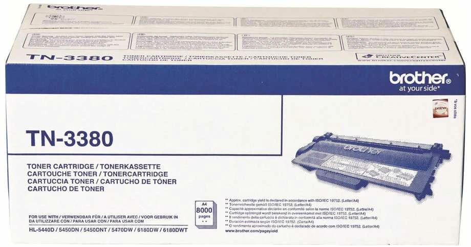 Brother TN-3380 | Toneris Cartridge | Juodas