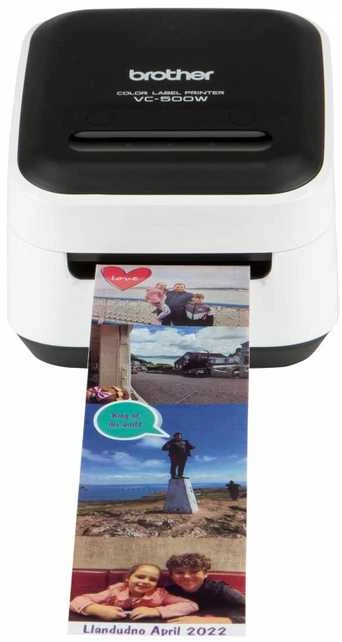 BROTHER VC-500W LABEL THERMO Spausdintuvas DESKTOP, USB, WIFI