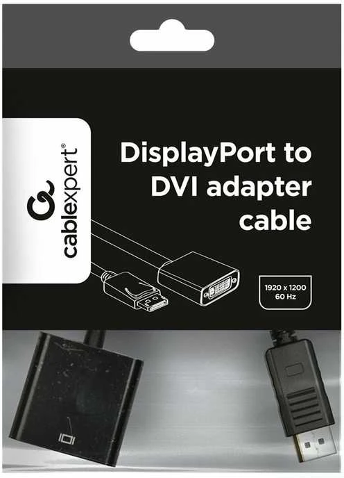 GEMBIRD A-DPM-DVIF-002 Gembird Displayport male to DVI (24+5) female adapter, juodas