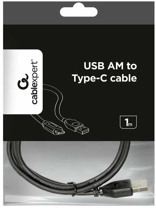 Kabelis USB2 AM-BM 1M/CCP-USB2-AMBM-1M GEMBIRD