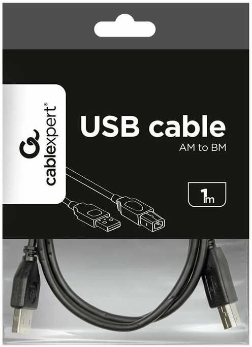 Gembird Cablexpert CCP-USB2-AMCM-1M USB 2.0 AM į C tipo keitiklis (AM/CM), 1 m | Cablexpert