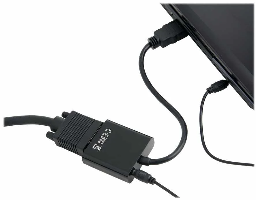 Gembird Cablexpert | HDMI į VGA ir garso adapterio laidas
