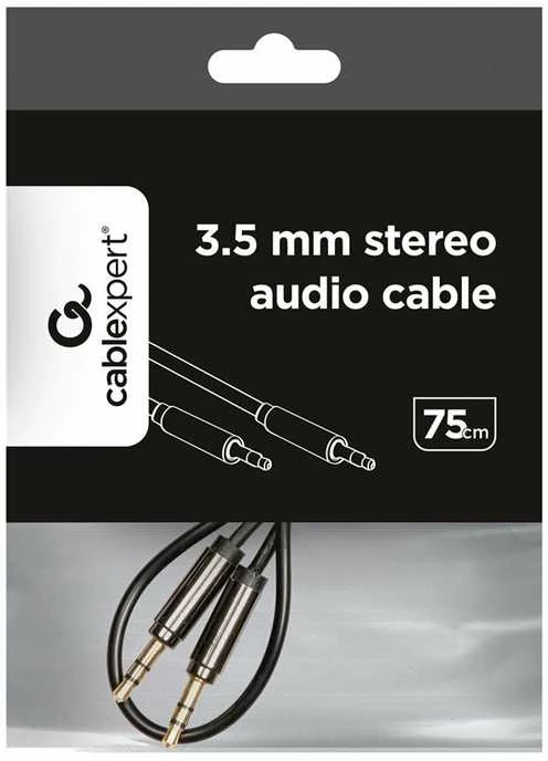 GEMBIRD CCAP-444-0,75M Gembird 3,5 mm stereo garso laidas, 0,75 m