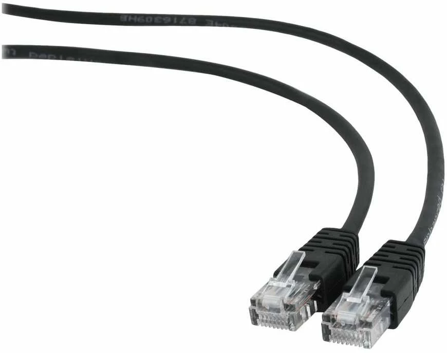 GEMBIRD CAT5e UTP patch laidas, juodas, 3m