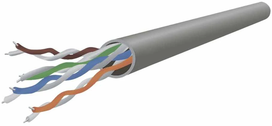 Gembird Cablexpert | PP12-2M kabelis | Juodas RJ-45 | RJ-45