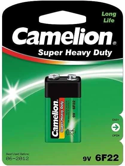 Camelion | 6F22-BP1G | 9V/6F22 | Super Heavy Duty | 1 vnt.