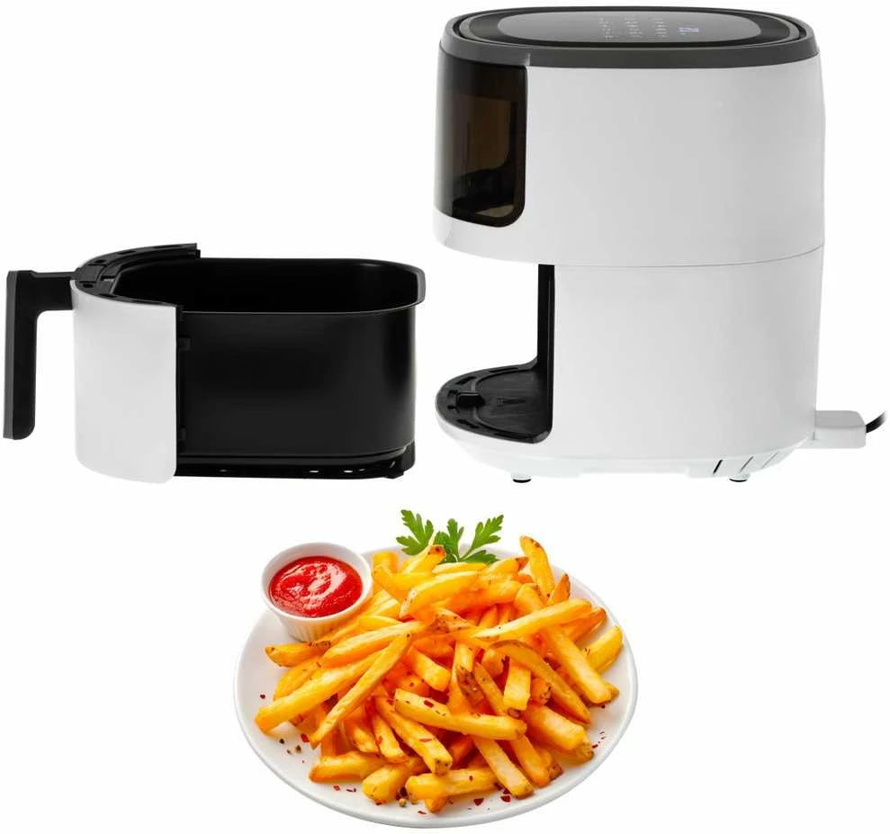 Gruzdintuvė Camry Airfryer orkaitė | CR 6313 | Galia 2000 W | Talpa 5 L | Konvekcija | Baltas