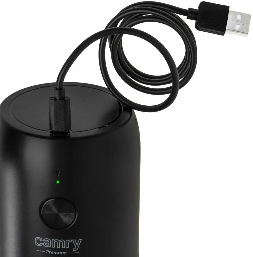 Kavamalė Camry CR 4302 belaidis kavos malūnėlis su USB įkrovimu