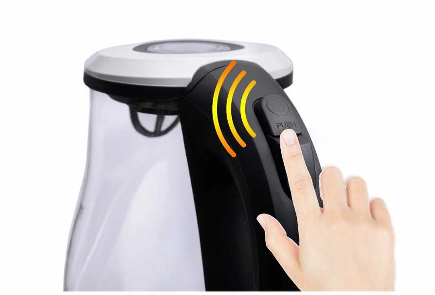 Virdulys elektrinis CAMRY CR 1251w (2000 W 1,7l, skaidrios spalvos)