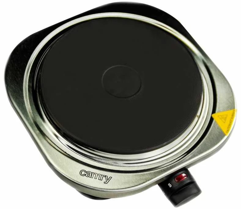 Adler Camry | CR 6510 | Degiklių / virimo zonų skaičius: 1 | Sukamoji rankenėlė | Elektrinė | Nerūdijantis plienas