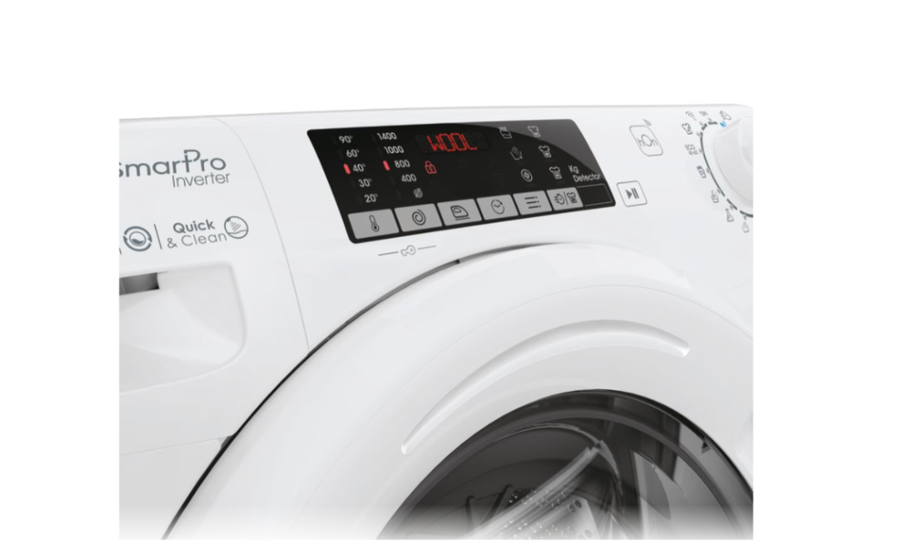 Skalbimo mašina Candy CO 474TWM6/1-S, 7kg, 1400 rpm, balta