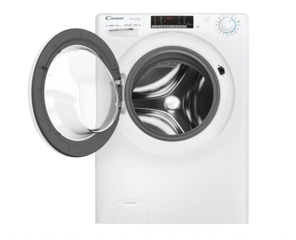Skalbimo mašina Candy CO 474TWM6/1-S, 7kg, 1400 rpm, balta