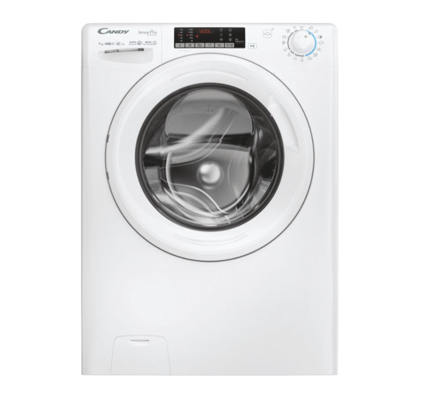 Skalbimo mašina Candy CO 474TWM6/1-S, 7kg, 1400 rpm, balta