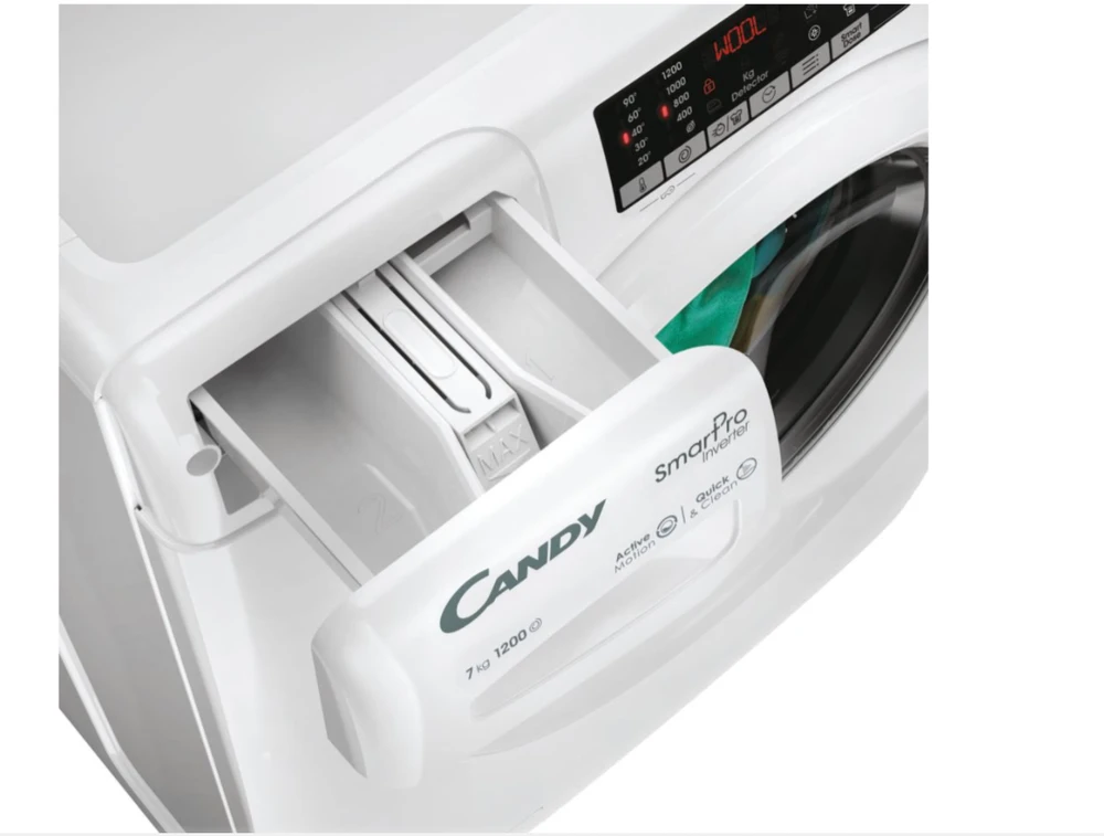Skalbimo mašina Candy CO4 274TWM6/1-S, 7 kg, 1200 rpm